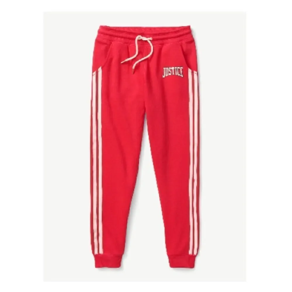 Justice Girls Long Sleeve Graphic Shirt & Joggers 2-Piece Set Size XL Plus 16-18